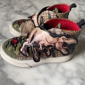 T-Rex Jurassic World hi top sneakers